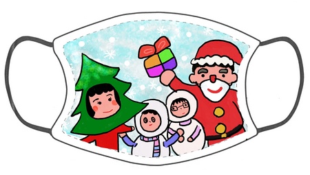 会德丰地产 x 匡智会「圣诞口罩设计比赛」  尽显智障人士的无限创意及艺术才能
